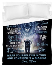 To My Daughter From MOM Duvet Cover - Twin thumbnail