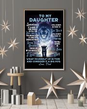 To My Daughter from Dad Lion 1 Poster 16x24 Poster lifestyle-holiday-poster-1