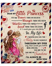 To My Little Princess - envelope- 06 Fleece Blanket - 50" x 60" front