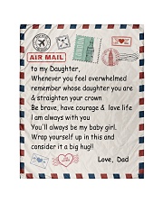 To My Daughter From Dad -04 Quilt 40"x50" - Baby thumbnail