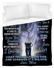 To My Daughter From Mom -Lioness- 01 Duvet Cover - Twin thumbnail