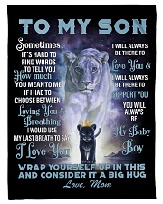 To My Daughter From Mom -Lioness- 01 Fleece Blanket tile