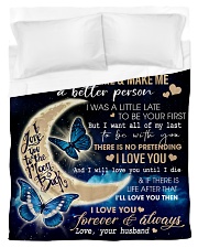 To My Wife 01 Duvet Cover - Twin thumbnail