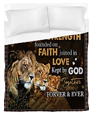 Our Family - Lion Duvet Cover - Twin thumbnail