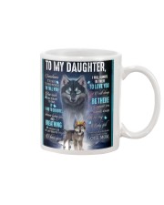 To My Daughter From Mom - Wolf 1 Mug thumbnail