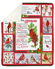 Because Someone We love Is In Heaven - Cardinals 5 Sherpa Fleece Blanket - 50" x 60" thumbnail