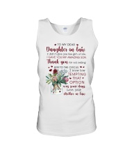To My Dear Daughter -in-law from Mother-in-law Unisex Tank thumbnail