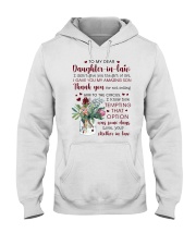 To My Dear Daughter -in-law from Mother-in-law Hooded Sweatshirt thumbnail