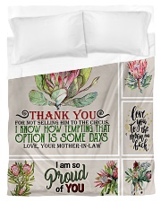 To My Daughter-in-law From Mother-in-law Duvet Cover - Twin thumbnail