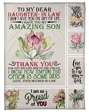 To My Daughter-in-law From Mother-in-law Small Fleece Blanket - 30" x 40" front