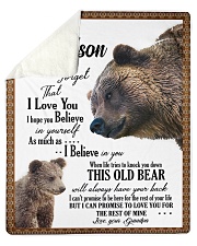 To My Grandson from Grandpa -03 Sherpa Fleece Blanket - 50" x 60" thumbnail