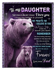 To My Daughter from Dad - Bear Comforter - Twin thumbnail