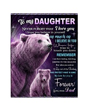 To My Daughter from Dad - Bear Quilt 40"x50" - Baby thumbnail