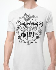 Comparison is the thief of joy Classic T-Shirt apparel-classic-tshirt-lifestyle-front-61