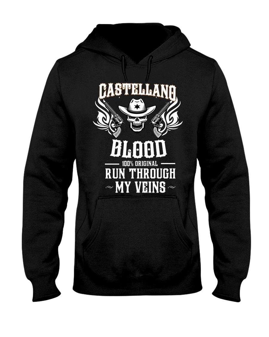 C-A-S-T-E-L-L-A-N-O Awesome Hooded Sweatshirt
