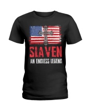 S-L-A-V-E-N Awesome Ladies T-Shirt thumbnail