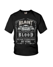 B-E-L-M-O-N-T Awesome Youth T-Shirt thumbnail