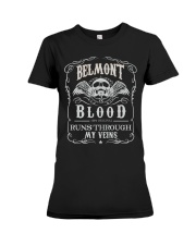 B-E-L-M-O-N-T Awesome Premium Fit Ladies Tee thumbnail