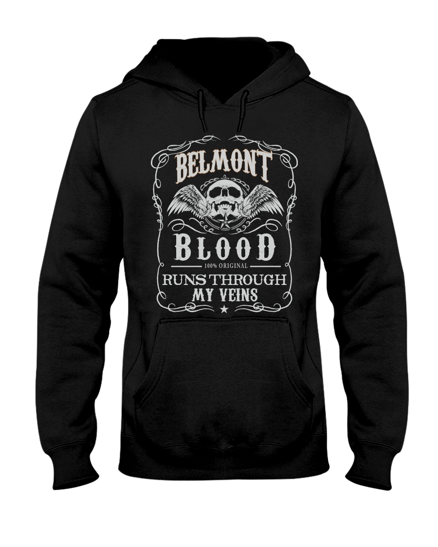 B-E-L-M-O-N-T Awesome Hooded Sweatshirt