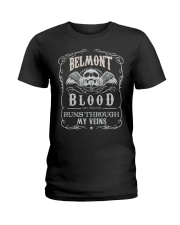 B-E-L-M-O-N-T Awesome Ladies T-Shirt thumbnail