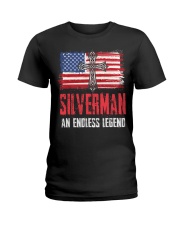 S-I-L-V-E-R-M-A-N Awesome Ladies T-Shirt thumbnail