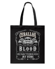 C-E-B-A-L-L-O-S Awesome Tote Bag thumbnail