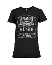 M-E-L-A-N-C-O-N Awesome Premium Fit Ladies Tee thumbnail