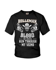 H-O-L-L-E-M-A-N Awesome Youth T-Shirt thumbnail