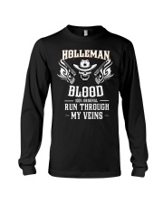 H-O-L-L-E-M-A-N Awesome Long Sleeve Tee thumbnail