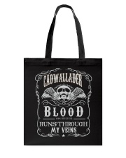 C-A-D-W-A-L-L-A-D-E-R Awesome Tote Bag tile