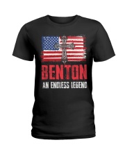 B-E-N-T-O-N Awesome Ladies T-Shirt thumbnail