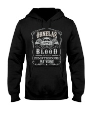 O-R-N-E-L-A-S Awesome Hooded Sweatshirt front