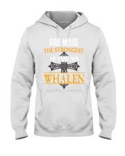 W-H-A-L-E-N Hooded Sweatshirt front