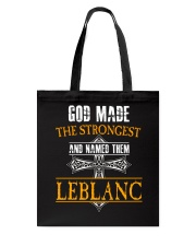 L-E-B-L-A-N-C Awesome Tote Bag thumbnail