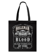 H-O-L-L-E-M-A-N Awesome Tote Bag thumbnail