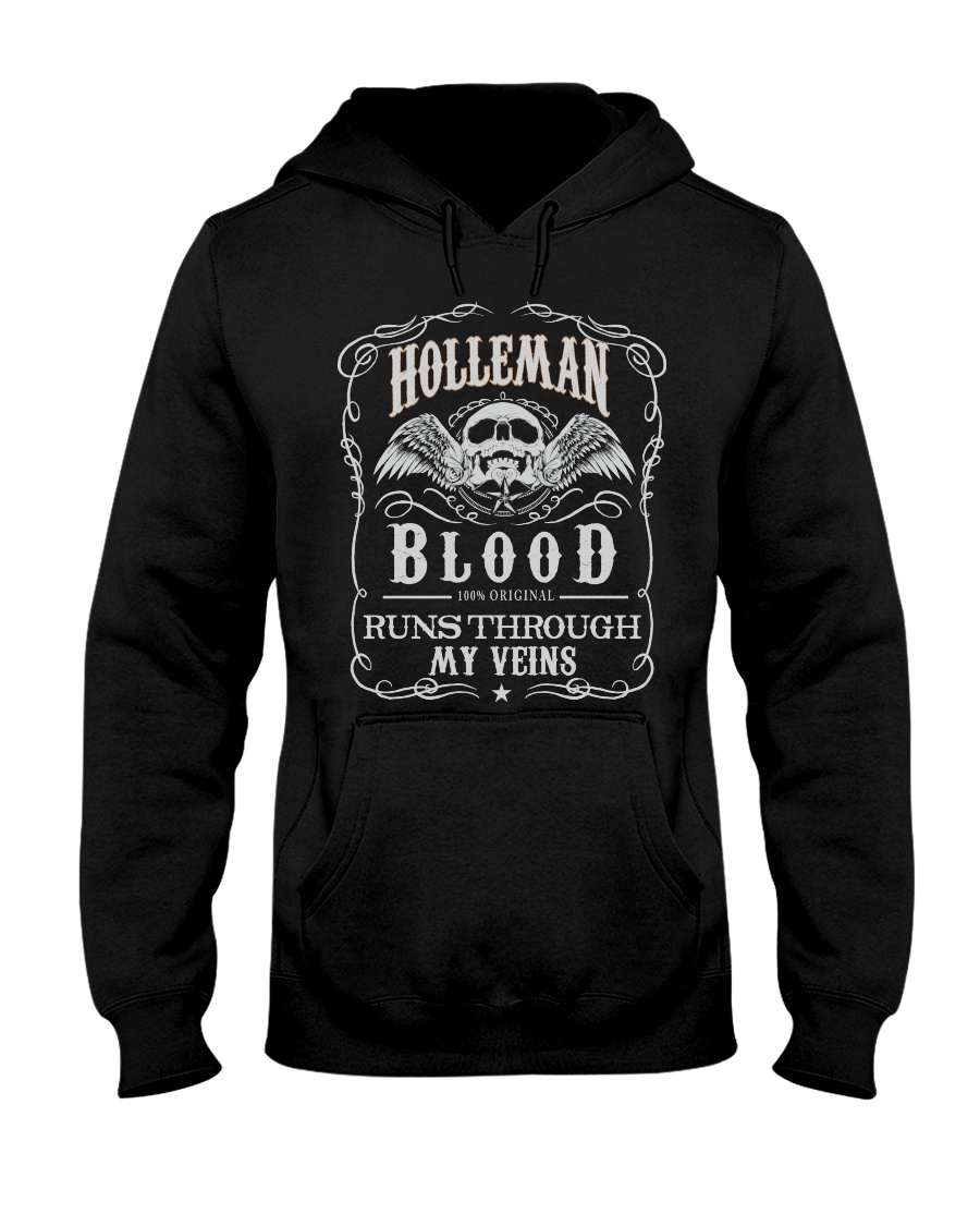 H-O-L-L-E-M-A-N Awesome Hooded Sweatshirt