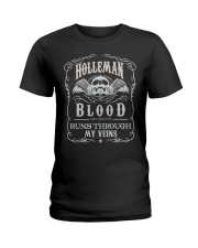 H-O-L-L-E-M-A-N Awesome Ladies T-Shirt thumbnail
