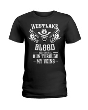 W-E-S-T-L-A-K-E Awesome Ladies T-Shirt tile