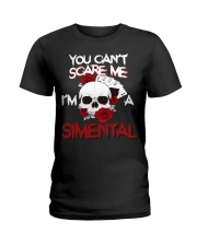 S-I-M-E-N-T-A-L Awesome Ladies T-Shirt thumbnail
