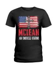 M-C-L-E-A-N Awesome Ladies T-Shirt thumbnail