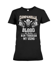 C-A-M-P-A-N-E-L-L-A Awesome Premium Fit Ladies Tee thumbnail