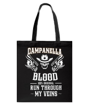 C-A-M-P-A-N-E-L-L-A Awesome Tote Bag thumbnail
