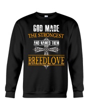 B-R-E-E-D-L-O-V-E Awesome Crewneck Sweatshirt thumbnail