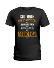 B-R-E-E-D-L-O-V-E Awesome Ladies T-Shirt thumbnail