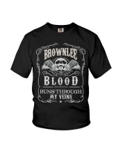 B-R-O-W-N-L-E-E Awesome Youth T-Shirt thumbnail