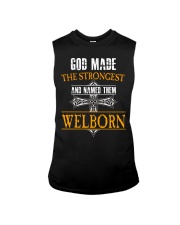W-E-L-B-O-R-N Awesome Sleeveless Tee thumbnail