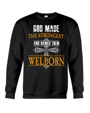 W-E-L-B-O-R-N Awesome Crewneck Sweatshirt thumbnail