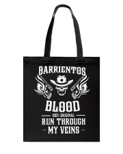 B-A-R-R-I-E-N-T-O-S Awesome Tote Bag thumbnail