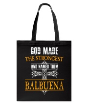 B-A-L-B-U-E-N-A Awesome Tote Bag thumbnail