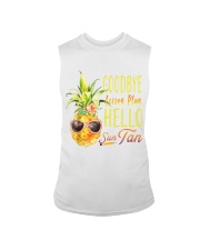 Goodbye Lesson Plan Hello Sun Tan shirt Sleeveless Tee tile